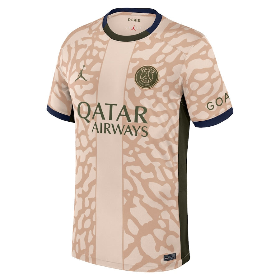 Paris Saint-Germain Jordan Brand 2023/24 Fourth Stadium Jersey – Tan