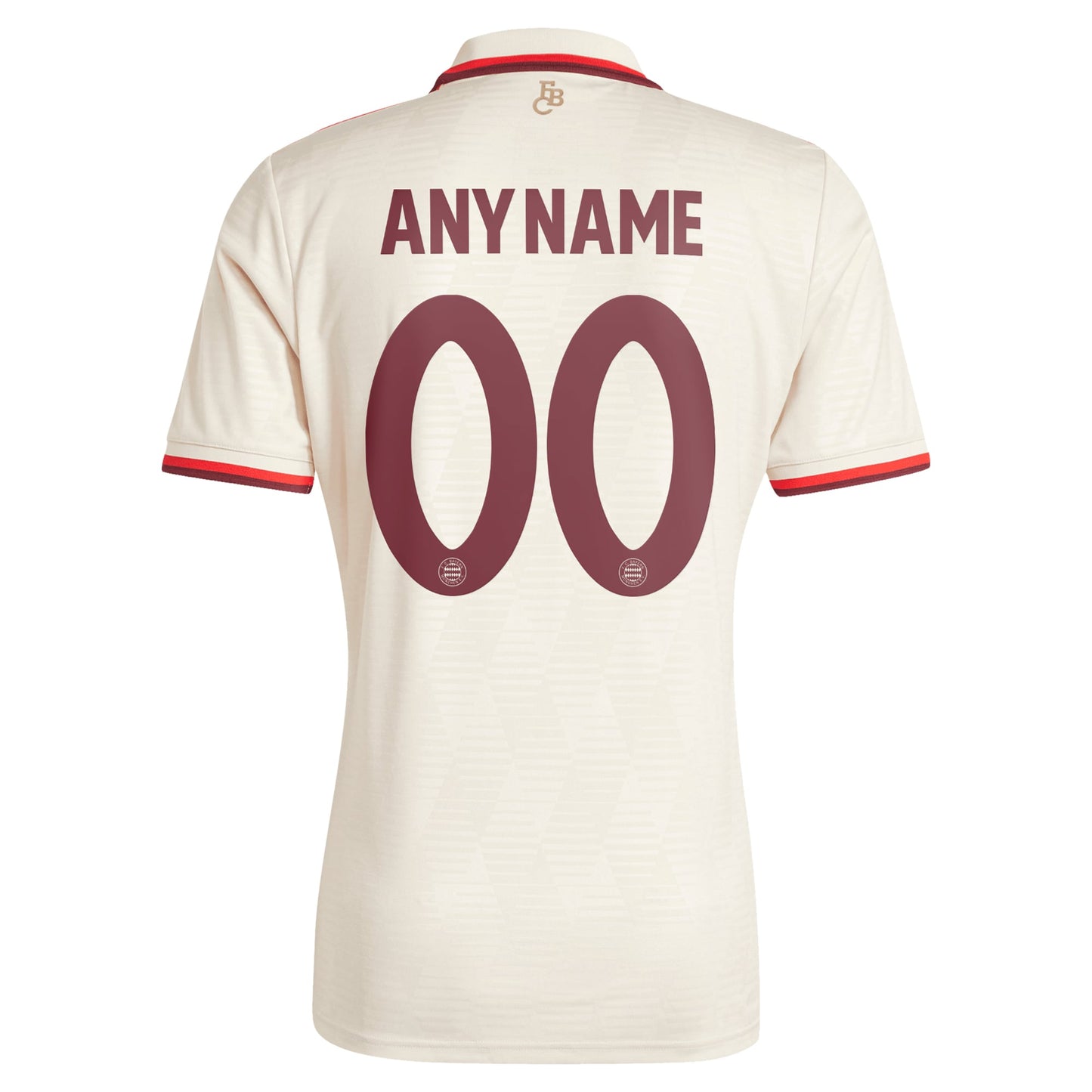 Bayern Munich adidas Originals 2024/25 Third Custom Jersey - Cream