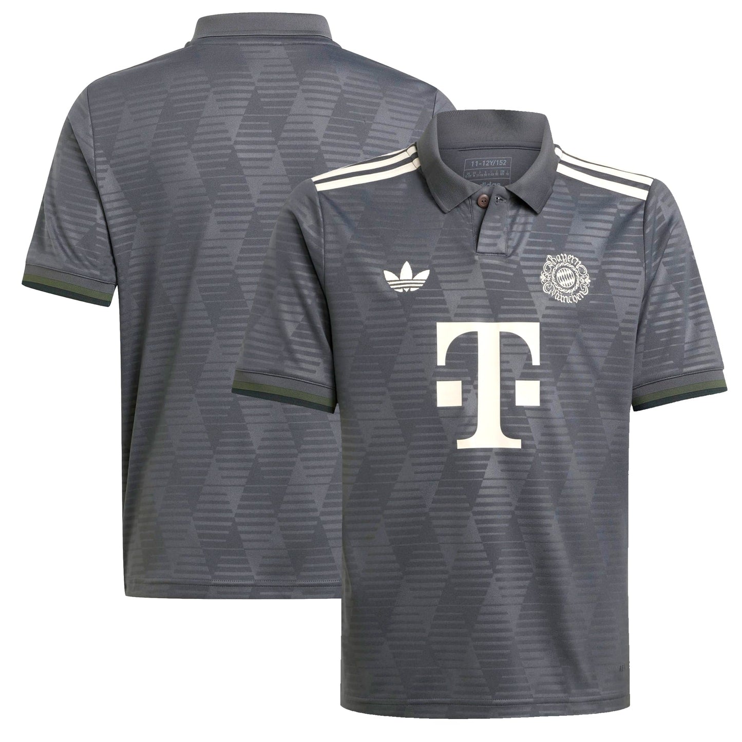 Bayern Munich adidas Youth 2024/25 Wiesn Jersey - Gray