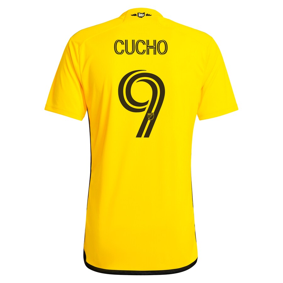 Cucho Hernández Columbus Crew adidas 2024 The Home Kit Player Jersey - Yellow