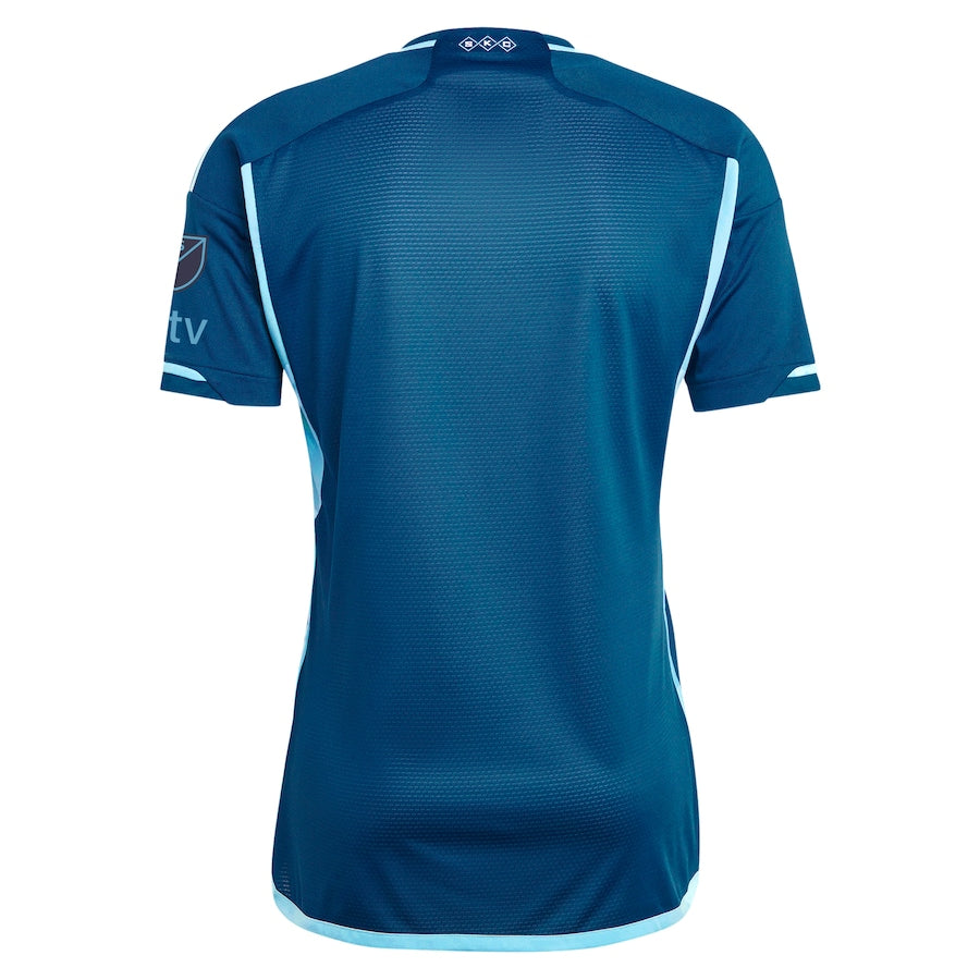 Men's Sporting Kansas City adidas 2024 Diamonds Our Forever Authentic Jersey – Navy