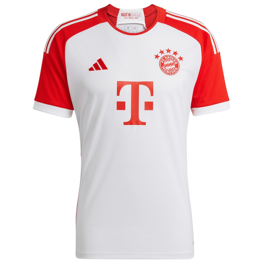 Harry Kane Bayern Munich adidas 2023/24 Home Player Jersey - White