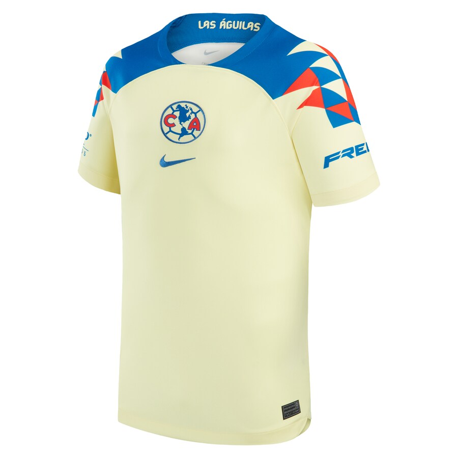 Álvaro Fidalgo Club America Nike Home 2023/24 Jersey - Yellow
