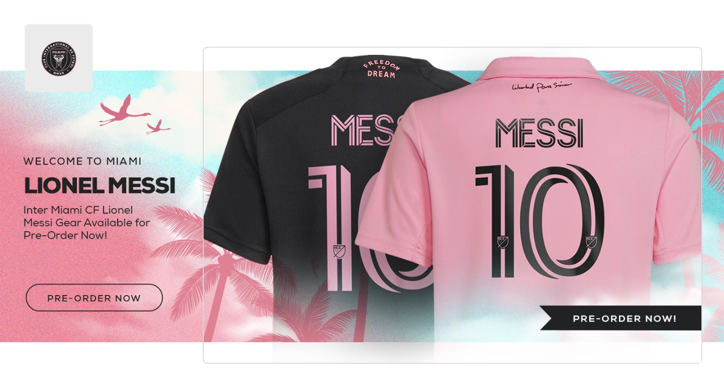 Messi shirt inter miami