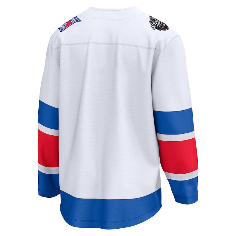 New York Rangers Fanatics Branded 2024 NHL Stadium Series Breakaway Jersey – White