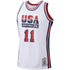 Town Jersey Mitchell & Ness Karl Malone 1992 USA Jersey White