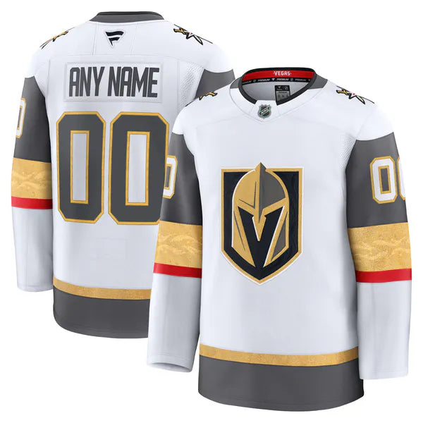 Town Jersey Vegas Golden Knights Fanatics Away Premium Custom Jersey