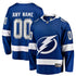 Town Jersey Tampa Bay Lightning Fanatics Home Breakaway Custom Jersey