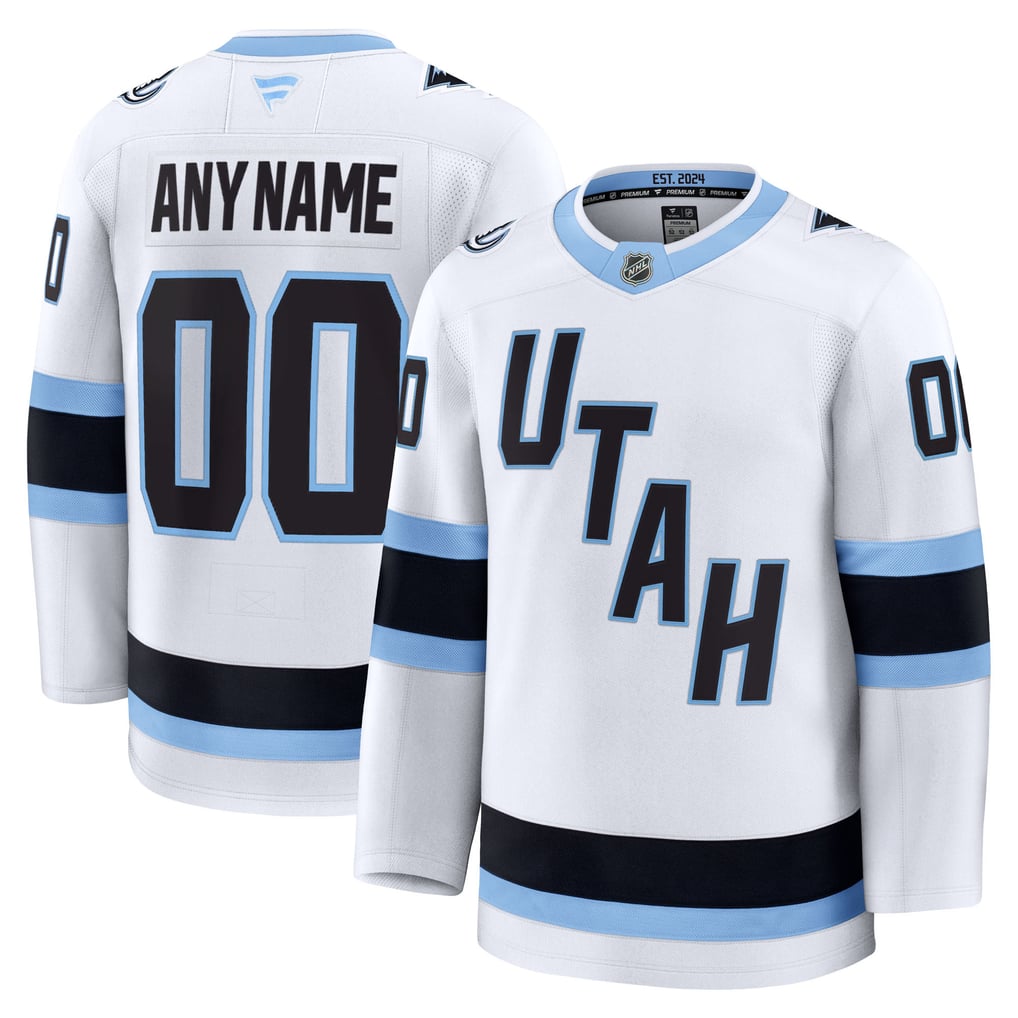 Town Jersey Utah Mammoth Fanatics Away Premium Custom Jersey