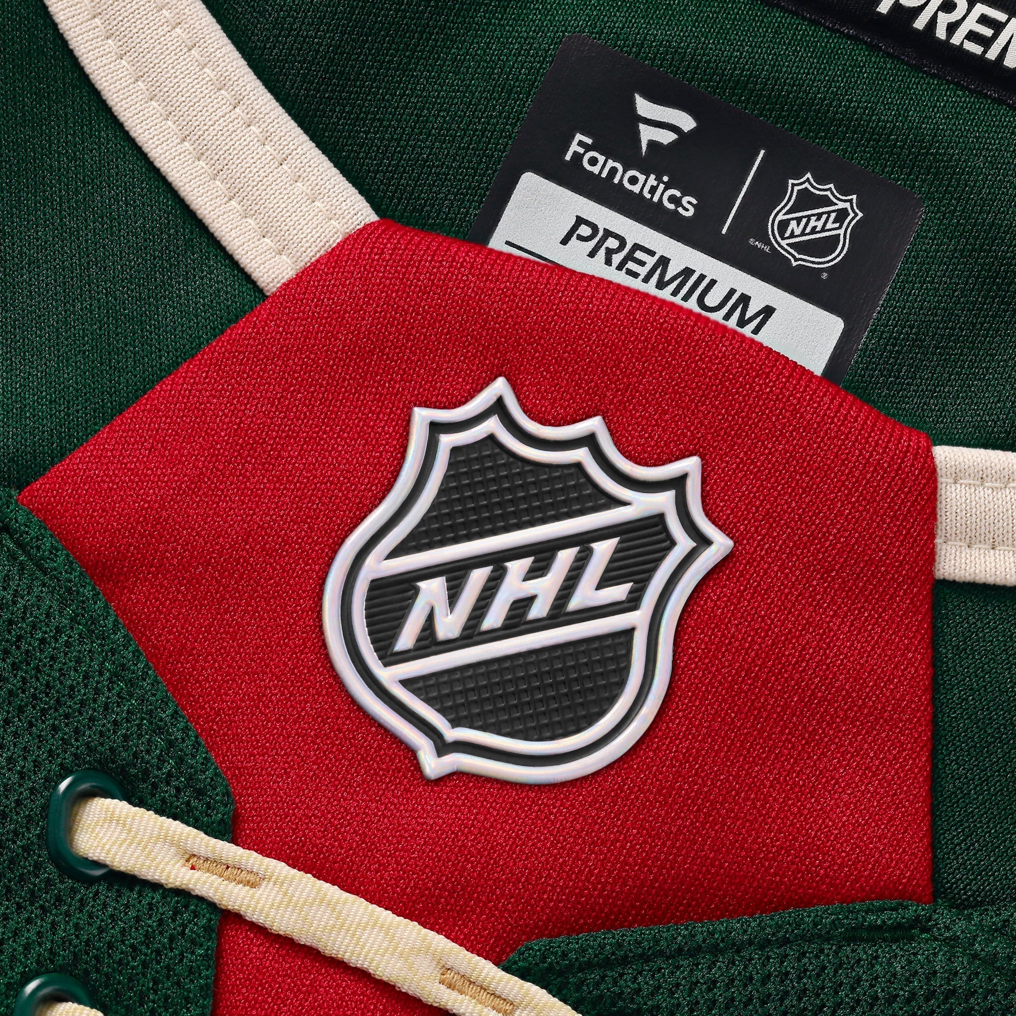 Town Jersey Fanatics Minnesota Wild Home Premium Jersey Green
