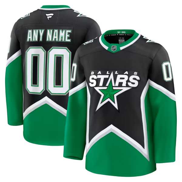 Town Jersey Dallas Stars Fanatics Alternate Premium Custom Jersey