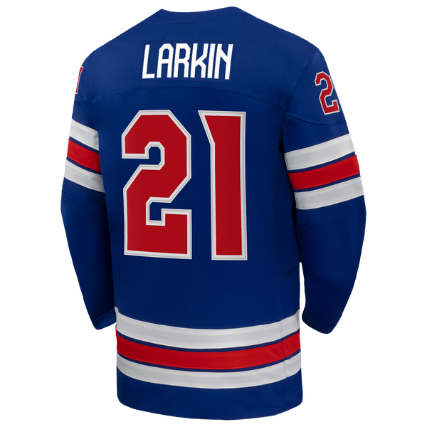 Town Jersey Dylan Larkin Nike US Hockey 2026 Home Jersey Royal