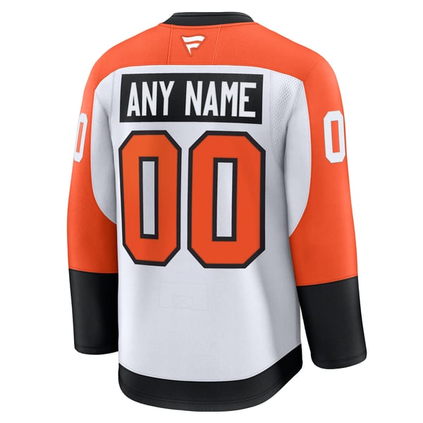 Town Jersey Fanatics Philadelphia Flyers Away Premium Custom Jersey