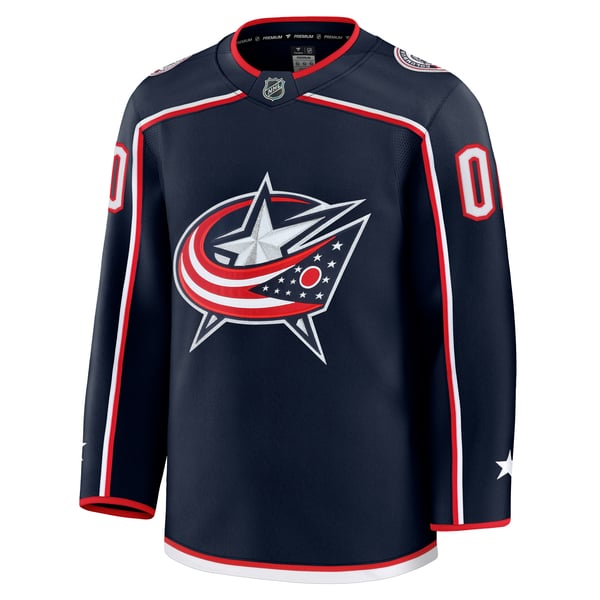 Town Jersey Columbus Blue Jackets Fanatics Home Premium Jersey Navy