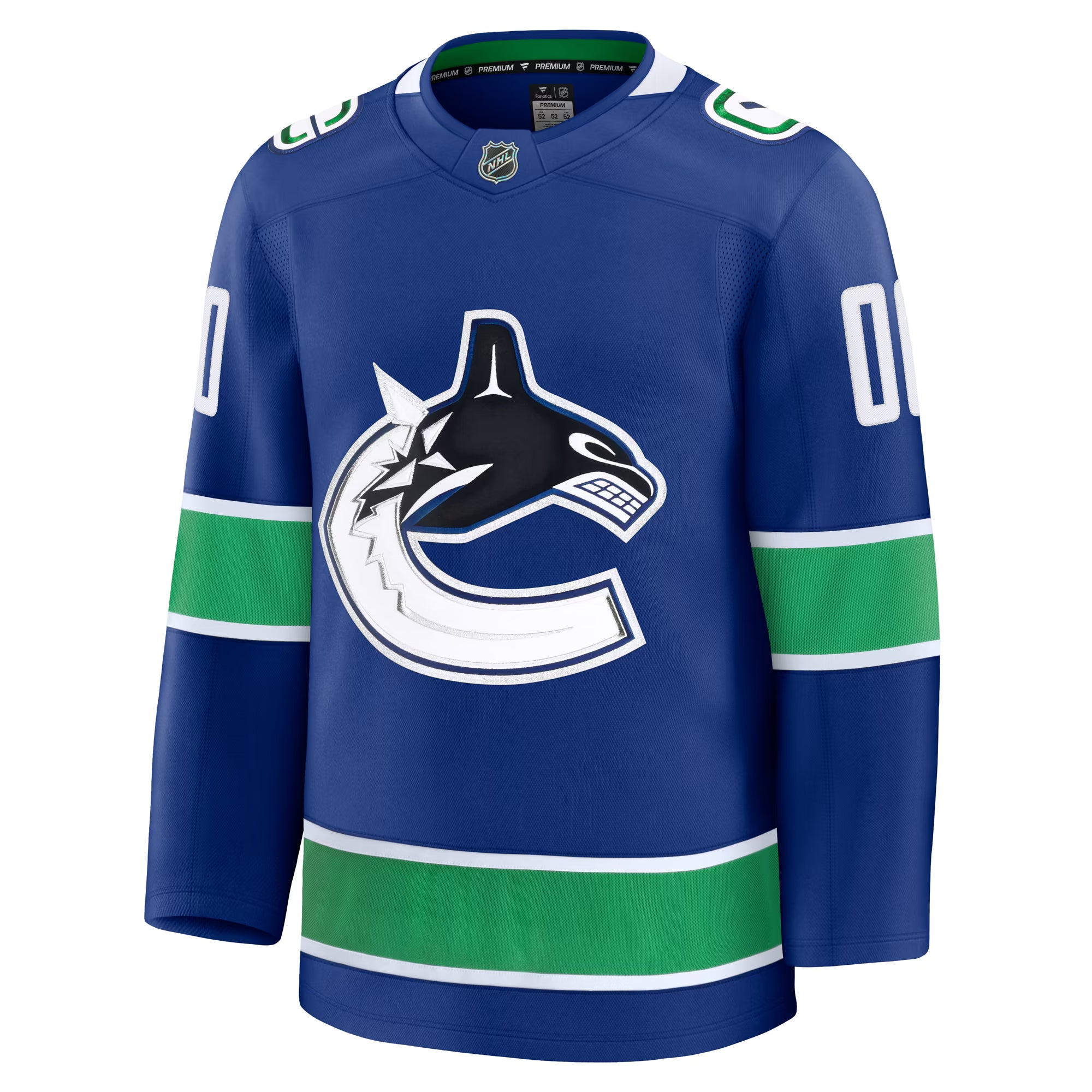 Town Jersey Fanatics Vancouver Canucks Home Premium Custom Jersey