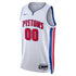 Town Jersey Unisex Nike Detroit Pistons Swingman Custom Jersey