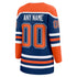 Town Jersey Fanatics Women's Edmonton Oilers Home Breakaway Custom Jersey