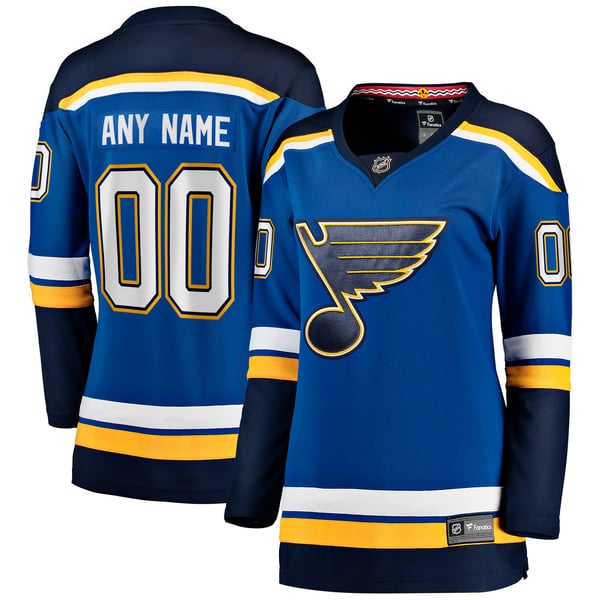 Town Jersey Fanatics Women's St. Louis Blues Home Breakaway Jersey