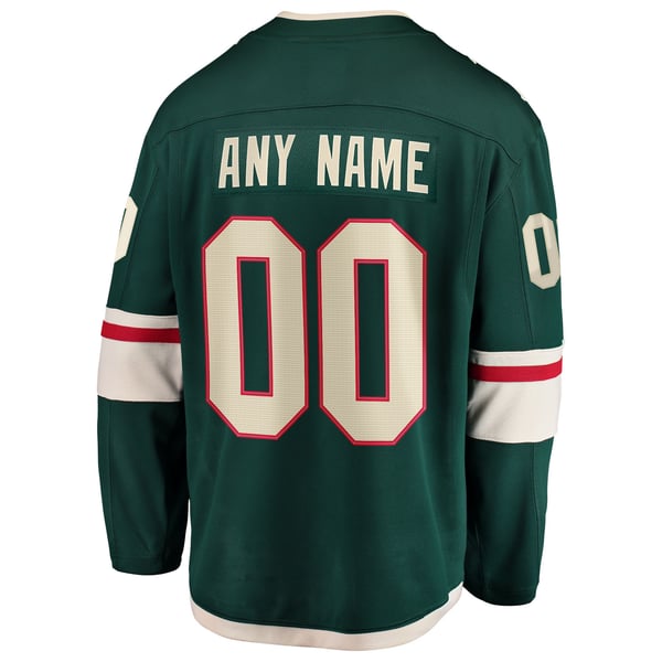 Town Jersey Minnesota Wild Fanatics Home Breakaway Jersey