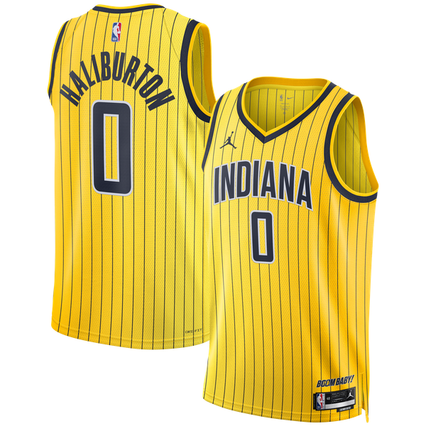 Town Jersey Tyrese Haliburton Indiana Pacers Jordan Brand Unisex Jersey