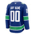 Town Jersey Fanatics Vancouver Canucks Home Premium Custom Jersey