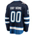 Town Jersey Winnipeg Jets Fanatics Home Breakaway Custom Jersey