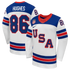 Town Jersey Nike US Hockey Jack Hughes 2026 Away Replica Jersey
