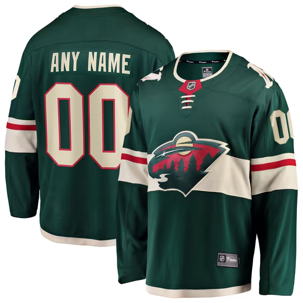 Town Jersey Minnesota Wild Fanatics Home Breakaway Jersey