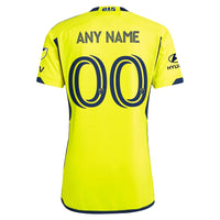 Men's Nashville SC adidas 2024 The 615 Kit Authentic Custom Jersey – Yellow