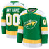 Town Jersey Fanatics Minnesota Wild Alternate Premium Custom Jersey - Green