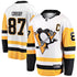 Town Jersey Crosby Pittsburgh Penguins White Fanatics Breakaway Jersey