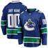 Town Jersey Vancouver Canucks Fanatics Breakaway Home Jersey - Blue