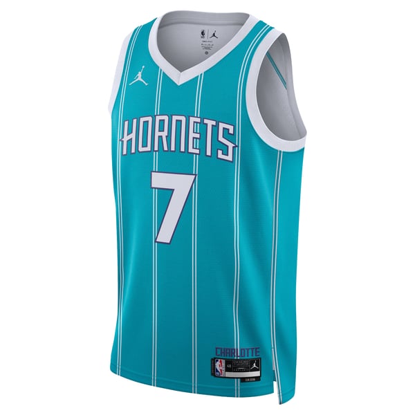 Town Jersey Unisex Jordan Brand Hornets Swingman Icon Jersey Teal