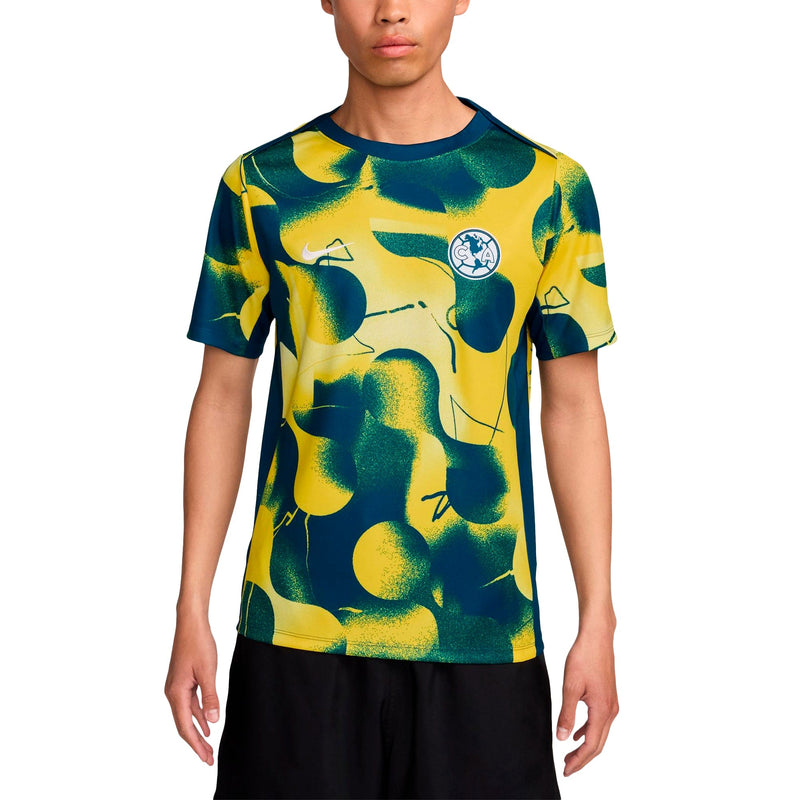 Club America Nike 2024/25 Academy Pro Pre-Match Top - Yellow