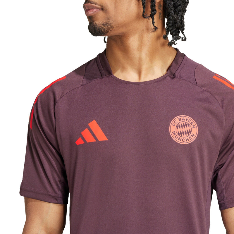 Bayern Munich adidas 2024/25 AEROREADY Training Jersey - Maroon