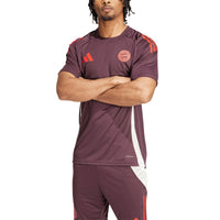 Bayern Munich adidas 2024/25 AEROREADY Training Jersey - Maroon