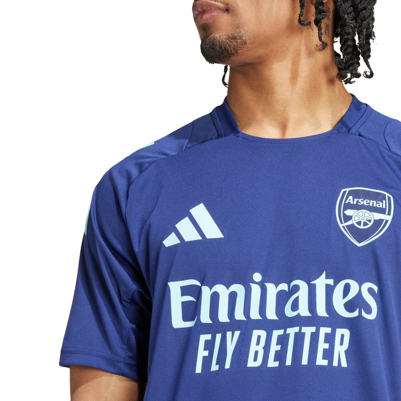 Arsenal adidas 2024/25 AEROREADY Training Jersey - Navy