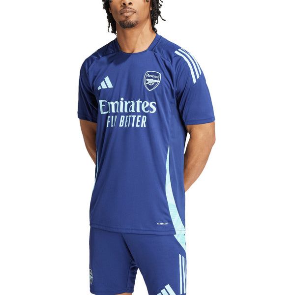 Arsenal adidas 2024/25 AEROREADY Training Jersey - Navy