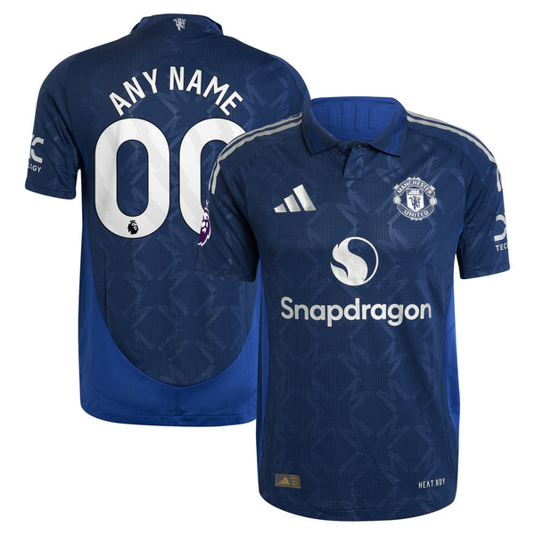 Manchester United adidas 2024/25 Away Custom Jersey - Navy