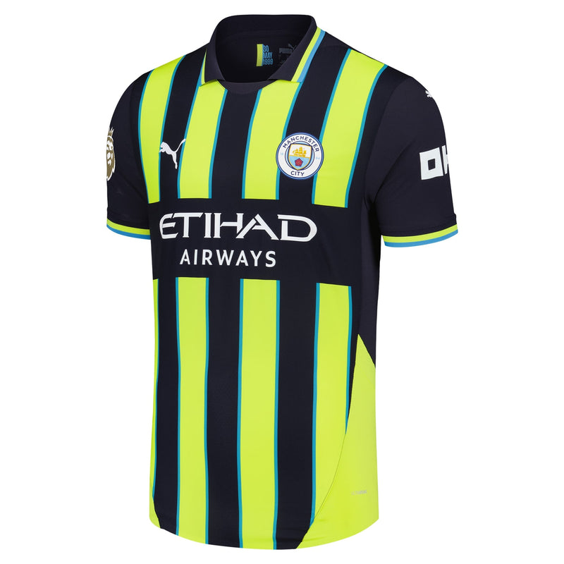 Manchester City Puma Shirt 2024/25 Away Custom Jersey - Navy