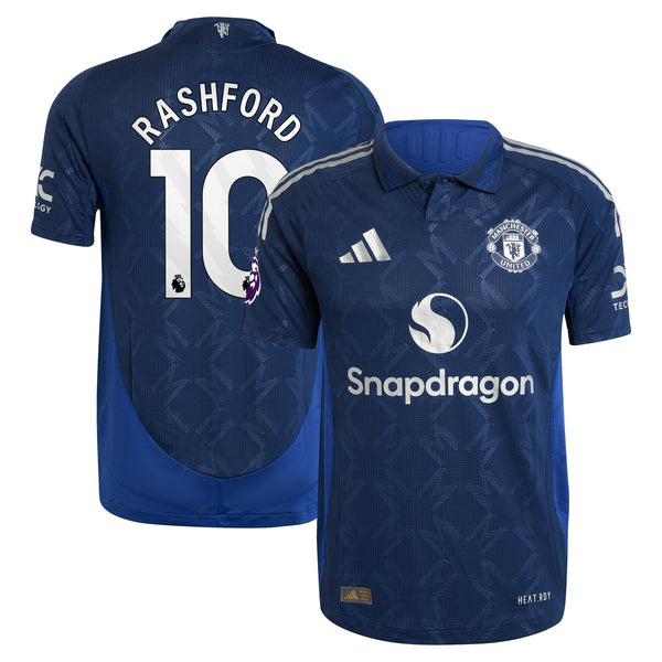 Marcus Rashford Manchester United adidas 2024/25 Away Player Jersey - Navy