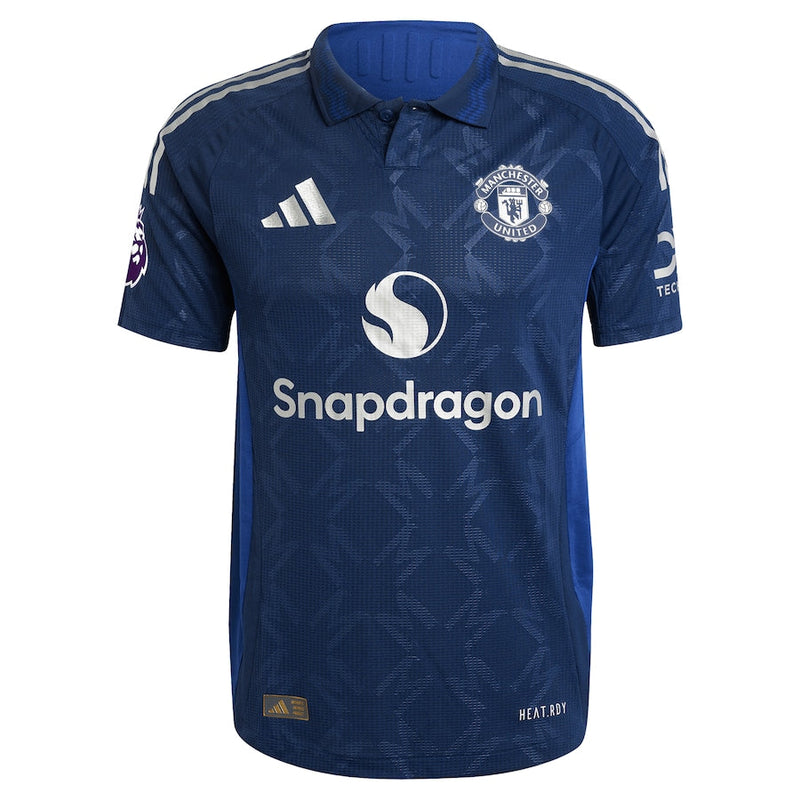 Rasmus Højlund Manchester United adidas 2024/25 Away Player Jersey - Navy