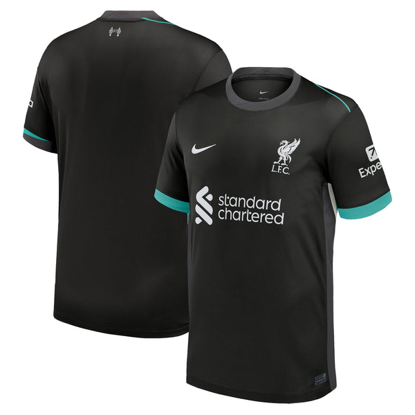 Liverpool Nike 2024/25 Away Blank Jersey - Forest Green