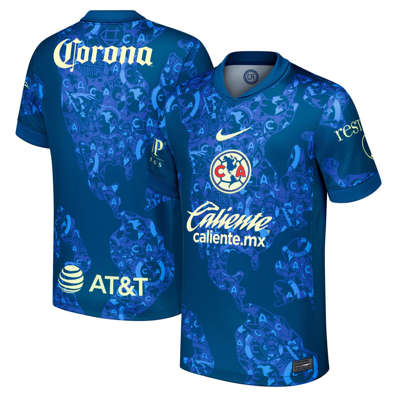 Club America Nike 2024/25 Away Jersey - Blue