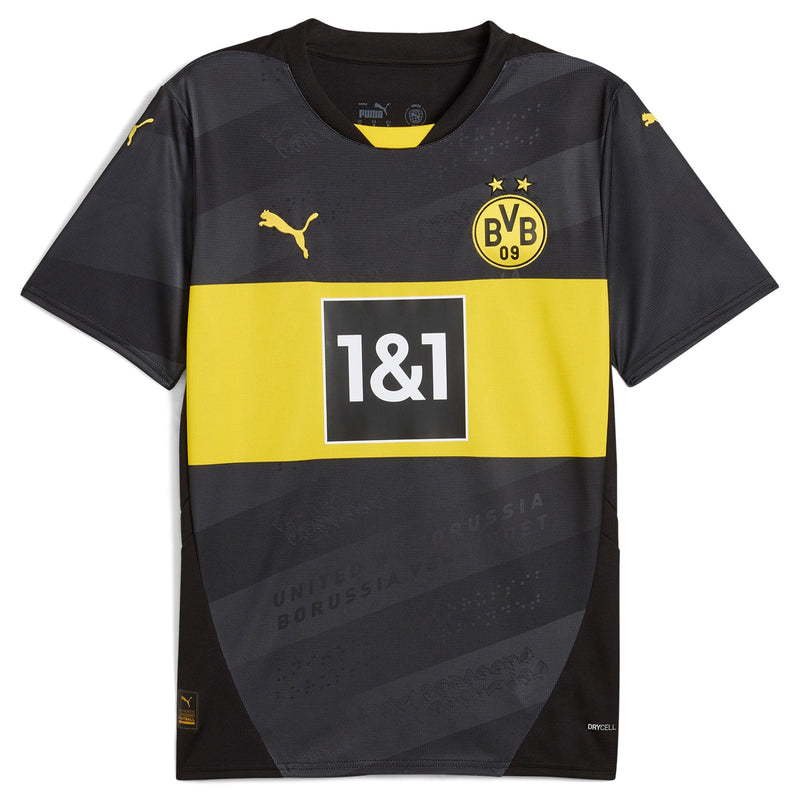 Borussia Dortmund Puma 2024/25 Away Jersey - Black