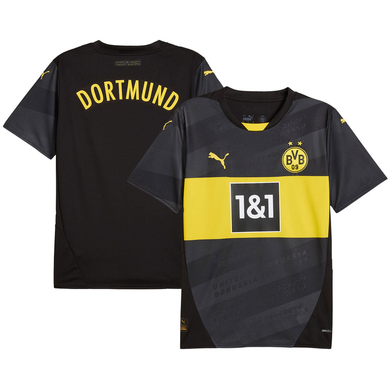 Borussia Dortmund Puma 2024/25 Away Jersey - Black