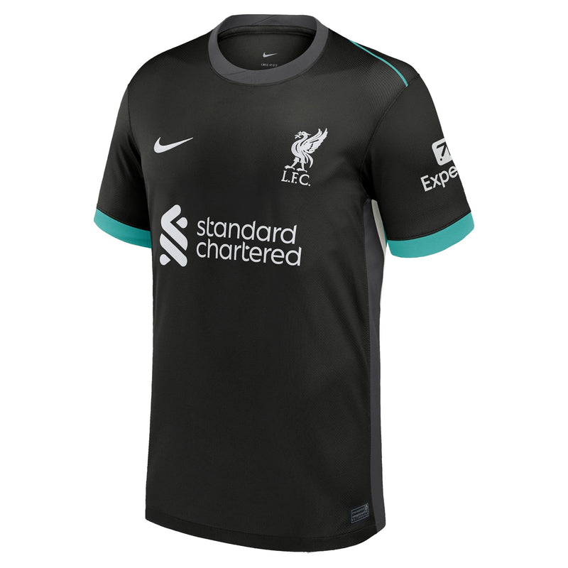 Mohamed Salah Liverpool Nike 2024/25 Away Jersey - Forest Green