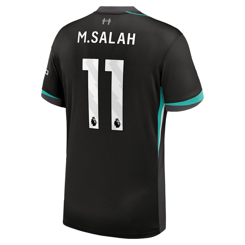 Mohamed Salah Liverpool Nike 2024/25 Away Jersey - Forest Green