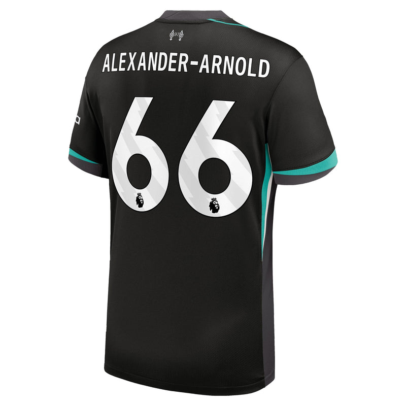 Trent Alexander-Arnold Liverpool Nike 2024/25 Away Jersey - Forest Green