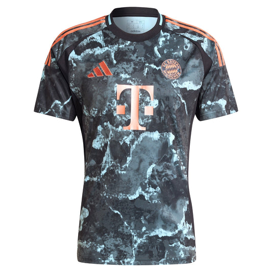 Harry Kane Bayern Munich adidas 2024/25 Away Player Jersey - Black